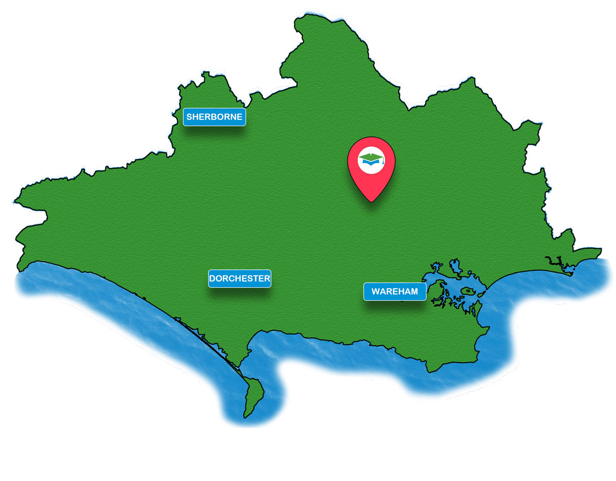 School trip Isle of Wight location map for Royal Signals Museum